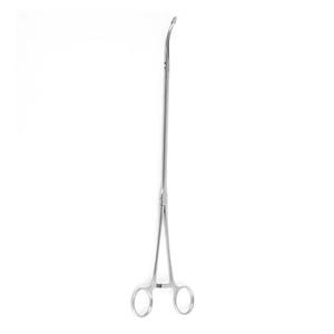 Instrumentos Toracoscópicos VATS MIS, Pinzas para Esponjas de 21 cm de Longitud, Mordazas Dentadas, Acero Inoxidable de Grado Premium - Product Image 4