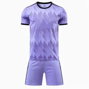 Ensemble d'uniformes de football personnalisables en polyester respirant à séchage rapide – Nouveau design - Product Image 2
