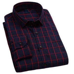 เสื้อเชิ้ตแขนยาวผู้ชาย ผ้าฝ้าย 100% ระบายอากาศได้ดี เป็นมิตรกับสิ่งแวดล้อม แห้งเร็ว ติดกระดุมเม็ดเดียว คุณภาพสูง รับสั่งทำพิเศษ สำหรับฤดูใบไม้ร่วง - Product Image 5