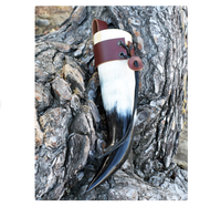 Corne à boire Viking de qualité supérieure, 100 % corne médiévale de buffle/vache naturelle, de qualité alimentaire, idéale pour la bière, pour la revente