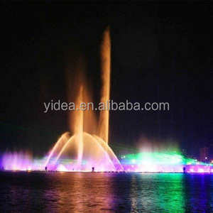 Fuente de Agua Profesional para Exteriores Horticlub, Fuente Artificial Grande para Piscina, con Luces LED, Agua Danzante Musical, Estilo Moderno, Acero Inoxidable - Product Image 4