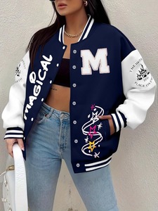 Chaqueta Varsity de Alto Rendimiento para Mujer, Duradera, Informal, a la Moda, Suministro del Fabricante - Product Image 6