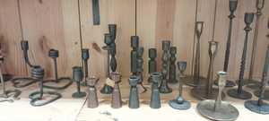 Cast Iron Door Hangers Multiple Shapes Sizes Rustic Decorative Wall <b>Hooks</b> Vintage Metal Heavy Duty Hanger for Home Garden - Product Image 4