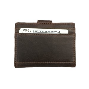 Crazy Horse Genuine Leather Business <b>Card</b> <b>Holder</b> <b>Wallets</b> RFID Thin Women's Purse Custom Branding Luxury Wholesale Products Coins - Product Image 3