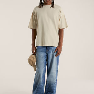 Camiseta de Hombre con Hombros Caídos, Estilo Casual, Nuevo Diseño, Tallas para Adultos, Transpirable, Precio al por Mayor - Product Image 4