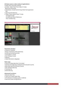 Software de Seguimiento de Video para Análisis de Comportamiento, Sistema de Estudio de Movimiento para Animales de Laboratorio con Funciones de Seguimiento en Laberinto - Product Image 6