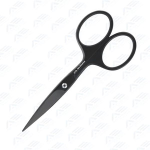 Lames laser ultra-affûtées, garantie 3 ans, ciseaux pour barbe, moustache et poils du nez, ciseaux à barbe, manches en acier inoxydable - Product Image 5