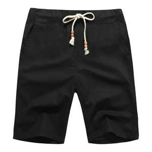 กางเกงขาสั้นชายหาดผ้าแคนวาสกันลม 100% ผ้าฝ้ายทรงคลาสสิค สวมใส่สบายสำหรับฤดูร้อน ปี 2026 ขายส่ง ราคาสมเหตุสมผล - Product Image 1