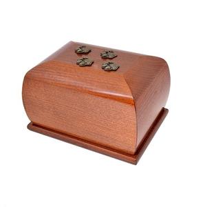 Urna Funeraria de Madera con Acabado Natural Estilo Americano para Cenizas Humanas y de Perros, con Diseños Personalizables para Decoración - Product Image 5