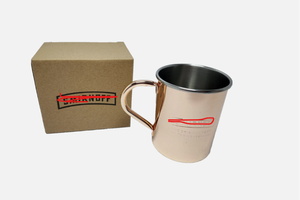 Taza de Cobre Hecha a Mano, Taza de Acero Inoxidable para Moscow Mule de 16 oz, Reutilizable, Portátil, Estilo Clásico para Fiestas - Product Image 3