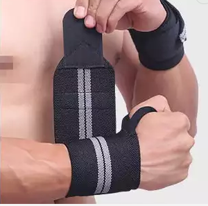 Bandages de boxe élastiques en coton avec impression de logo personnalisé pour poignets – Bandages de protection rapides pour les mains - Product Image 3