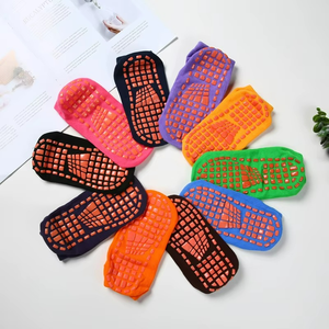 Kids <b>Trampoline</b> Polyester Grip Sock Manufacturer - Product Image 3