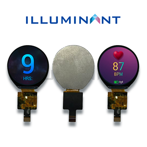 โมดูลจอแสดงผลแบบแผงควบคุมเอง BOE ขนาด 1.45 นิ้ว Transflective TFT IPS COG FPC ความละเอียด 412x412 รุ่น SPD2010 สำหรับสมาร์ทวอทช์ 2 พร้อมไฟ LED สีขาว - Product Image 4