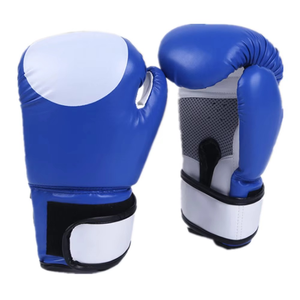 Nouveaux gants de boxe unisexes ultra légers à demi-doigts en cuir véritable, personnalisables pour l'entraînement aux arts martiaux - Product Image 1