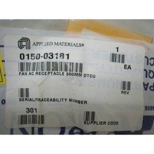 พัดลม AMAT 0150-03181 ช่องเสียบ AC ขนาด 300 มม. DTCU - อุปกรณ์และอะไหล่เซมิคอนดักเตอร์ระดับโลกที่เชื่อถือได้ - Product Image 4