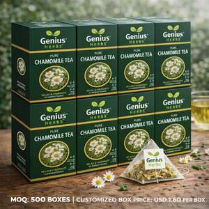 Thé aux fleurs de camomille pur est une infusion douce et apaisante, fabriquée à partir de fleurs de camomille soigneusement sélectionnées. - Product Image 3