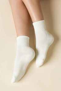 Breathable 100% Cotton School Uniform Style Everyday Wear Casual For Kids And Child <b>Socks</b> - Product Image 3