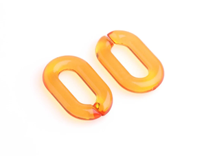 Colorful Transparent Resin Chain Links Handmade Modern Design Wall Hanging Decor DIY Projects <b>Room</b> <b>Divider</b> Curtain Accessories - Product Image 5