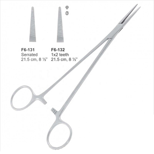 Pinces artériennes hémostatiques manuelles de qualité supérieure - Instrument chirurgical en acier inoxydable - Conception droite/courbe - Product Image 1
