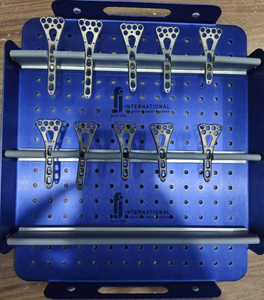 Venta al por mayor de fábrica: Sistema de fijación de fracturas de radio distal de 2.4mm de primera calidad, juego de instrumentos quirúrgicos ortopédicos para placas óseas - Product Image 2
