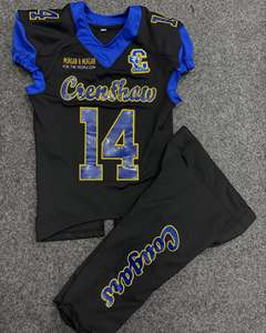 Uniforme de Fútbol Americano Personalizado para Equipos Juveniles, Venta al por Mayor, Sublimación, Uniforme de Fútbol Americano con Tela Tackle Twill, Conjunto de Jersey de Práctica - Product Image 1