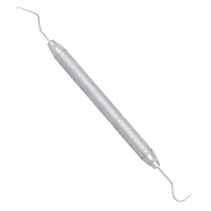 Sonda exploradora dental de acero inoxidable TU 17/23, instrumento de diagnóstico de doble punta con mango hueco, certificación CE - Product Image 1