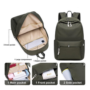 Custom Design Primary School <b>Children</b> School Bags OEM Best Quality Polyester Cotton Student <b>Backpacks</b> with Custom Color Logo - Product Image 2