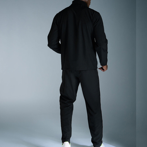 <b>Men's</b> Causal Windbreaker Tracksuit Nylon Polyester Lightweight Breathable Customized Logo Printing Sportswear Solid Tracksuit - Product Image 2