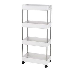 Armadio Portagioie Verticale con 5 Cassetti e 8 Ganci per Collane, Organizer Superiore e 2 Cassettiere Laterali - Product Image 1