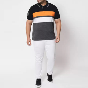 Camiseta de hombre 100% algodón, de moda, 2 colores, transpirable, de secado rápido, con logo impreso digitalmente personalizado, estilo hip hop, polo. - Product Image 6