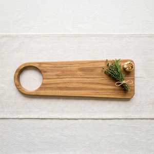 Tabla de cortar de nogal de lujo, tabla de cocina de madera maciza, tabla de preparación de alimentos gruesa y resistente para uso profesional - Product Image 3