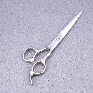 Tijeras Curvas de Peluquería Canina con Diseño Personalizado 2025, Borde Recto, Doble Gancho, para Cortar el Pelo de Mascotas - Product Image 1