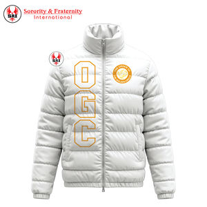 Veste d'hiver matelassée personnalisée pour homme, confortable, décontractée, à capuche, respirante - Product Image 4