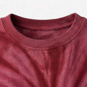 Customized Color Cotton Women <b>Crop</b> <b>Top</b> Solid Round Neck Plain Casual Ts Streetwear Fitness Gym Workout Activewear Tee - Product Image 4