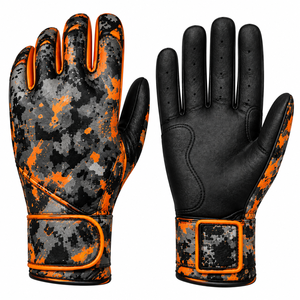 Genuine leather <b>baseball</b> batting <b>gloves</b> Non slip batting <b>gloves</b> for youth Lightweight unisex <b>baseball</b> <b>gloves</b> - Product Image 1