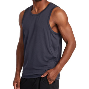 Débardeurs de sport pour hommes, dernière mode, sans manches, toucher doux, séchage rapide, couleur et taille personnalisables, vente en gros - Product Image 6