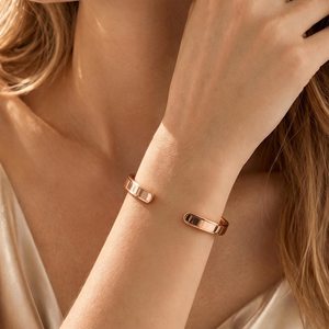 Handmade Solid Pure Copper Cuff Bangle <b>Bracelet</b> High Polished Domed Metal Copper Craft Healing Luxury Jewelry For Men Women OEM. - Product Image 1