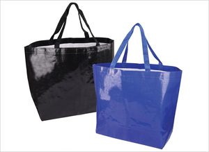 กระเป๋าหิ้วผ้า PP ขนาดใหญ่แบบขายส่ง ใช้ซ้ำได้ พิมพ์ลายตามสั่ง กระเป๋าช้อปปิ้งแบบหนา กันน้ำ เหมาะสำหรับใช้ในซูเปอร์มาร์เก็ต - Product Image 2