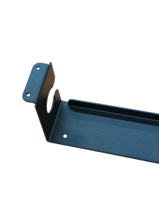 Precision Fabricated Steel <b>Bracket</b> Customized Demand <b>Black</b> Powder Coating Drilled Mounting Holes Sheet Metal Fabrication - Product Image 5