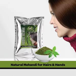 Henné Adore de Qualité Supérieure, Grade Premium, Poudre de Mehendi Pure Semi-Permanente pour le Conditionnement des Cheveux, la Coloration de la Barbe et le Mehndi Nuptial - Product Image 4