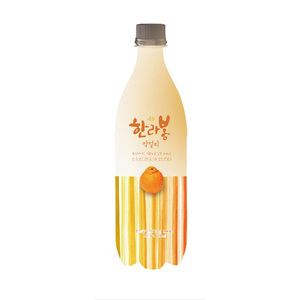 [Millenary Brewery] Makgeolli stérilisé au hallabong, vin de riz coréen traditionnel, boisson alcoolisée aromatisée aux fruits - Product Image 1