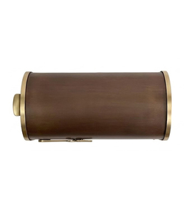 Copper Antique Galvanized Iron <b>Post</b> Mount Mailbox Outdoor Metal Mail <b>Box</b> Waterproof Rust Resistant for Home Outdoor <b>Posts</b> - Product Image 3