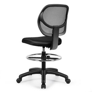 Sedia da Ufficio Ergonomica con Schienale Medio in Rete, Altezza Regolabile, 1 Pezzo - Product Image 6