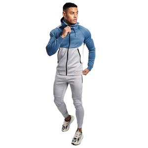 Chándales bordados para correr de Entrenamiento Personalizados de alta calidad para hombres Sudaderas ajustadas de algodón 100% - Product Image 6