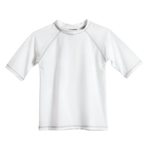 T-shirt de protection anti-UV à manches courtes pour homme, tissu en spandex/polyester rafraîchissant + impression sublimée, coutures plates pour les sports nautiques actifs BJJ - Product Image 1