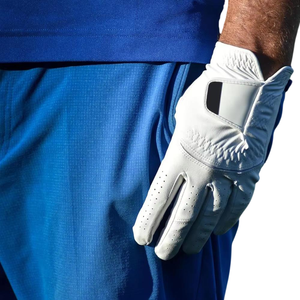 Guantes Deportivos de Golf de Cuero Genuino Rojo y Negro de Alta Calidad, Personalizados, Antideslizantes, con Palma Reforzada, Malla Transpirable y Flexibles - Product Image 3