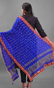 <b>Art</b> Silk Bandhej Dupatta - Product Image 3