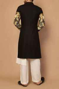 Traje Tradicional de Novio Salwar Kameez, Vestido de Boda Indio Pakistaní para Hombre, Protección Solar, Sin Arrugas, para Todas las Temporadas - Product Image 4