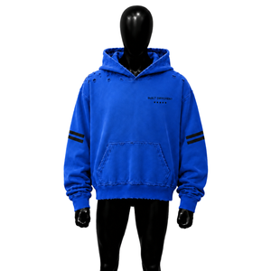 Sweat à capuche surdimensionné 100 % coton doux de qualité supérieure pour homme, brodé, essentiel pour l'hiver, en tissu de qualité S - Product Image 1