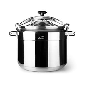 Pentola a pressione Lacor 8L in acciaio inox con coperchio e manici per cottura rapida - Product Image 2